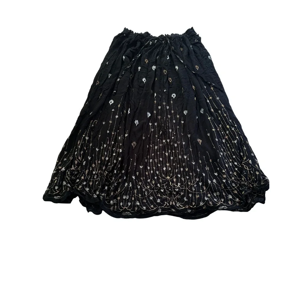 Vintage | 80s Belma New York Maxi Skirt | One Size Fits Most | Made in‎ India
